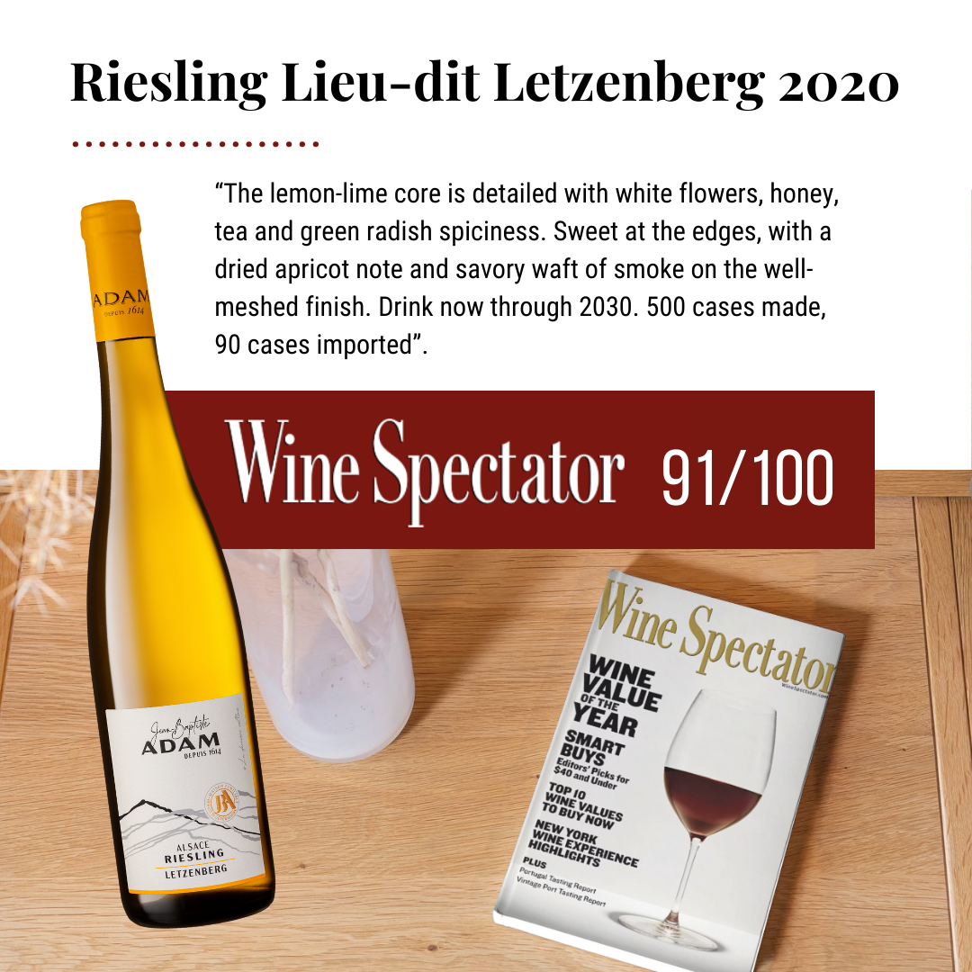 Letzenberg note wine spectator